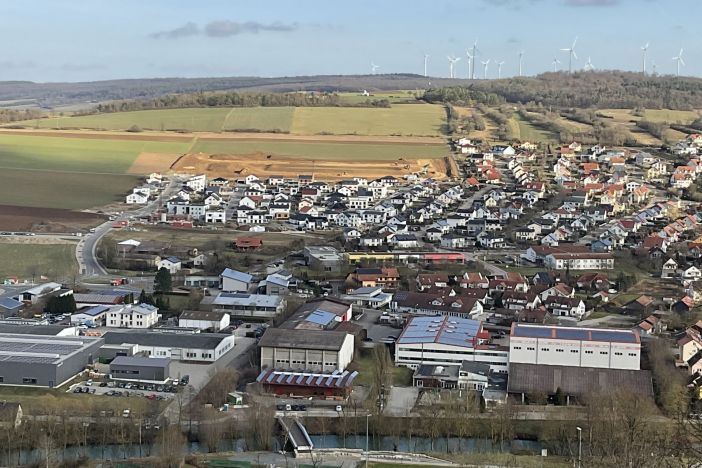 Baugebiet Planetenweg Teil II Blick auf das Baugebiet Planetenweg Tei lI