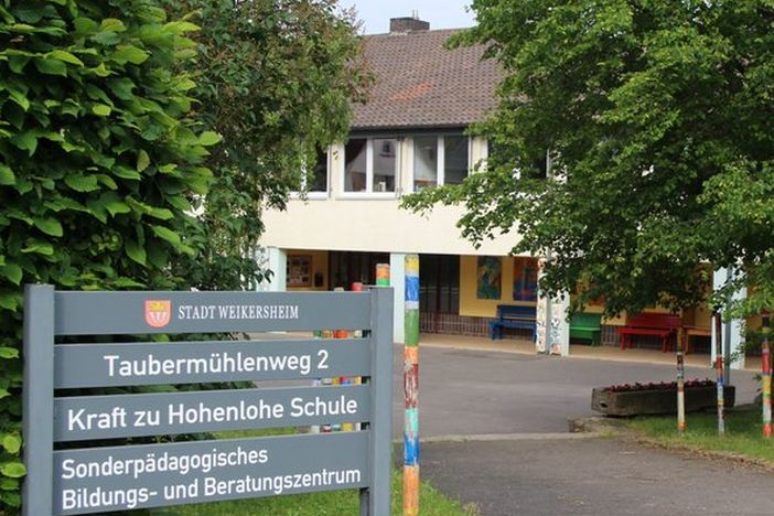 Blick auf die Förderschule