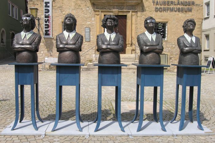 Skulpturen in Weikersheim